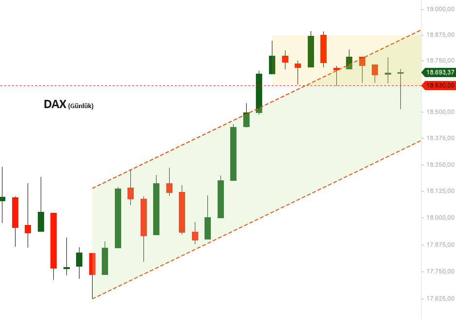 DAX 18630 puan destek